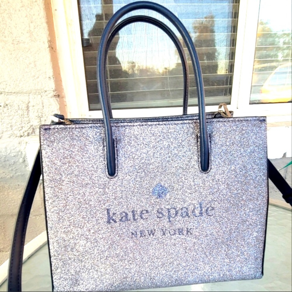 Kate Spade glitter tote